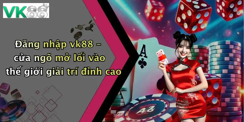 Đăng nhập vk88 – cửa ngõ mở lối vào thế giới giải trí đỉnh cao